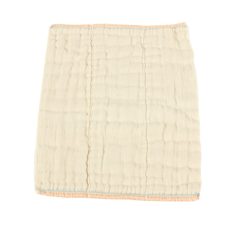 Unbleached Prefold Cloth Diapers by OsoCozy – 100% Cotton, Durable,