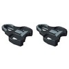 Velox Look Keo Pedal Cleats, Black 0° Float