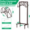 TomCare Garden Hose Holder Upgraded 4 Spikes Water Hose Holder