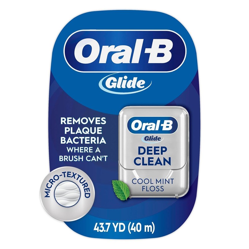 Oral-B Glide Pro-Health Deep Clean Cool Mint Flavor Floss 40