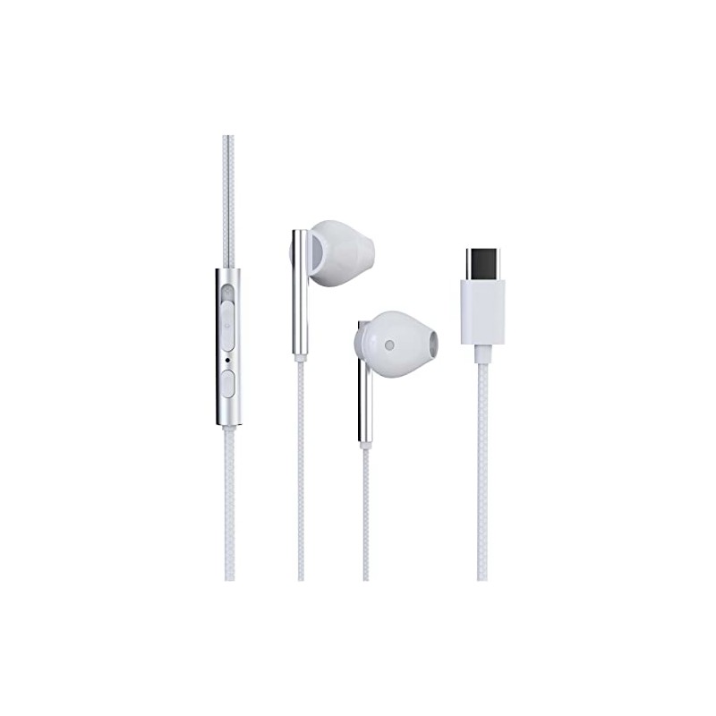 Trevi HMP 700C Mini Ergonomic Headphones Type-C Digital with Microphone