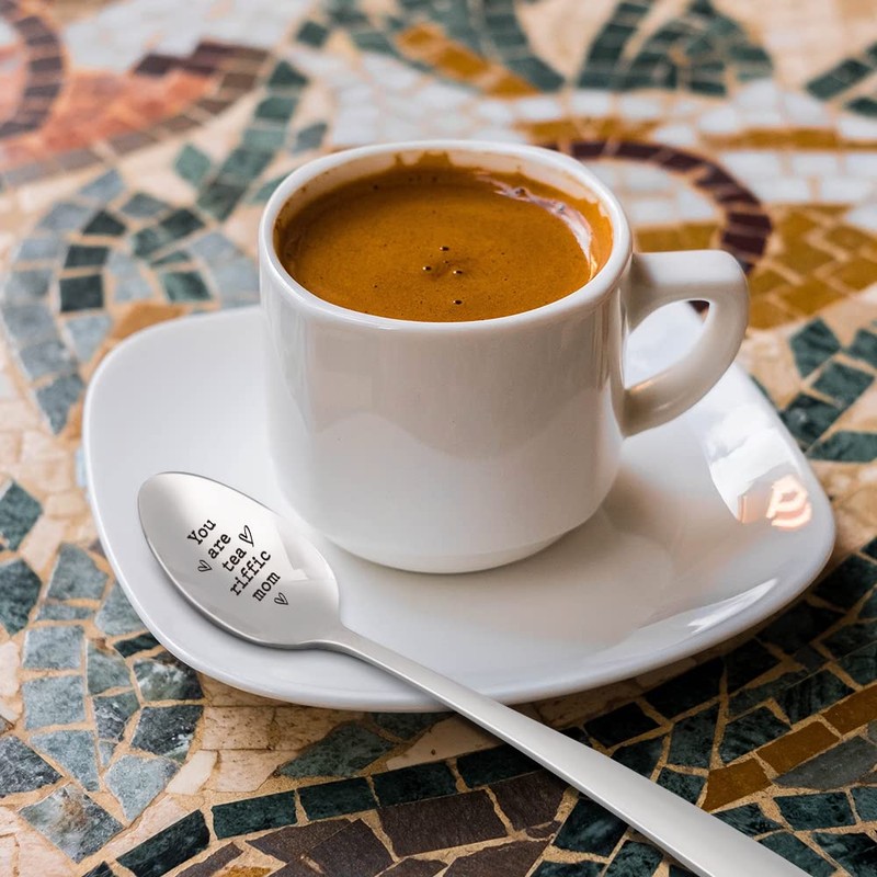 Tea Spoon Gifts for Mom, You are tea riffic mom,