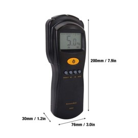 AS981 Medidor de Humedad Digital de Madera sin de Precisión Detector Humidímetro de Precisión con Pantalla LCD