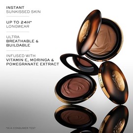 Lancôme Teint Idole Ultra Wear Bronzer - Bronceador en Polvo con Suero, Enriquecido con Vitamina C, E y Aceite de Moringa, Acabado Mate Radiante, 24H de Duración, 10 g