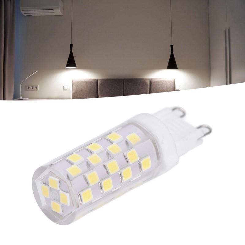 6Pcs 5W G9 46LED Bulb Dimmable Chandelier Ceiling Lamp Bulbs