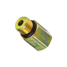 GlowShift Low Oil Pressure Gauge Sensor Thread Adapter Compatible with Ford Super Duty F-250 F-350 6.0L 7.3L Power Stroke