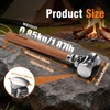 WOZWOZ Skull Fist Hammer Tool 1.87Lbs Solid Quenched Stainless Head