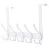 Dseap Over The Door Hook Hanger - 5 Tri Hooks,