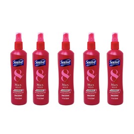 Suave Max Hold Unscented Non Aerosol Hairspray - 11 fl oz - 5 Pack
