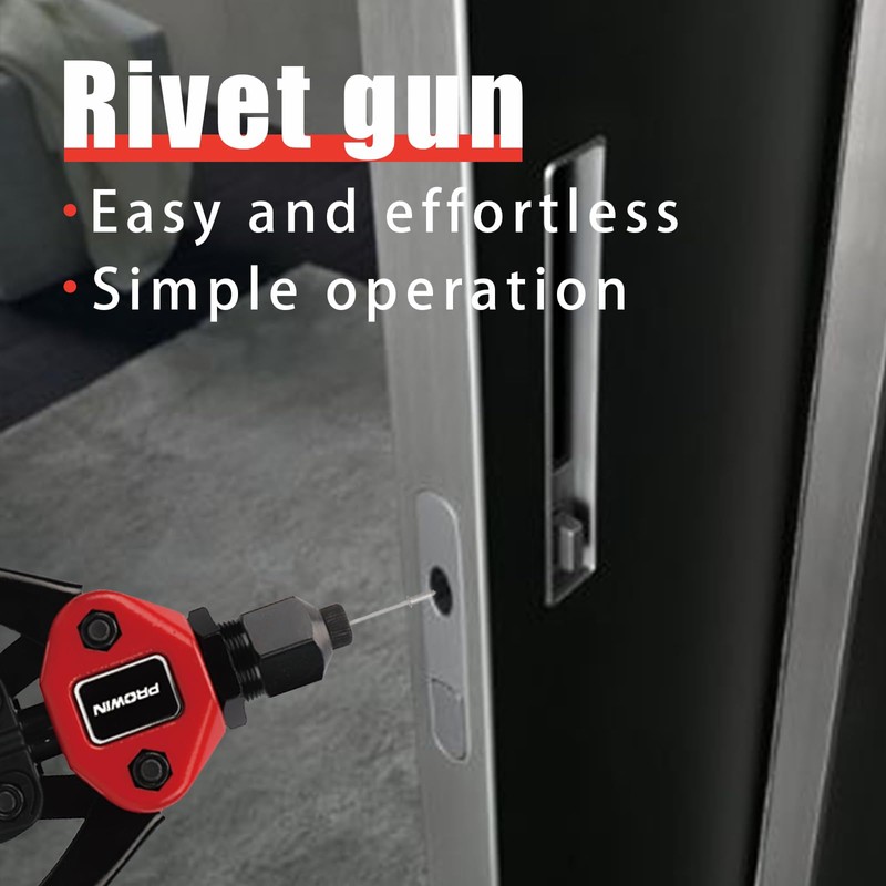 PROWIN 2IN 1 RIVET NUT TOOL Hand Blind Riveter 13"