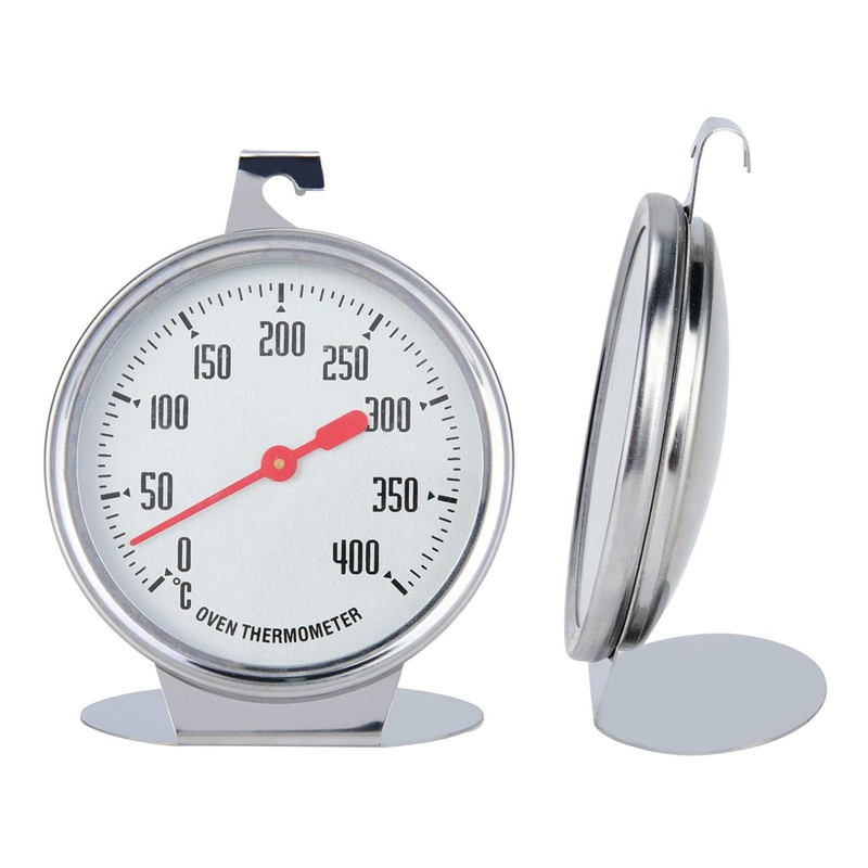 KooingTech Oven Thermometer, 0-400℃ Oven Temperature Gauge, Stainless Steel Dial