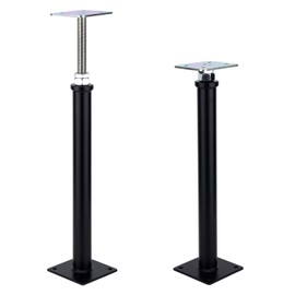 2-Pack Adjustment Floor Jack Post Floor Jack Lift Supports 16.5-20.5 Inch Adjustable House Jack,Adjust Supports,Lift Supports,Mini Screw Jack, Floor Straightener,Level Supports