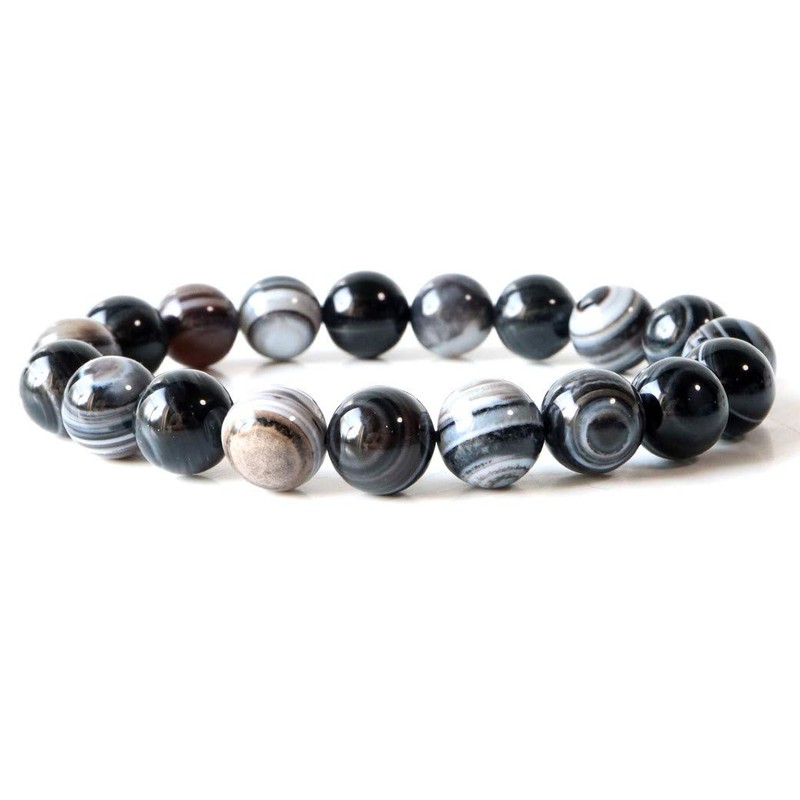Celestial Stone Bracelet, 0.4 inch (10 mm), Power Stone, Natural
