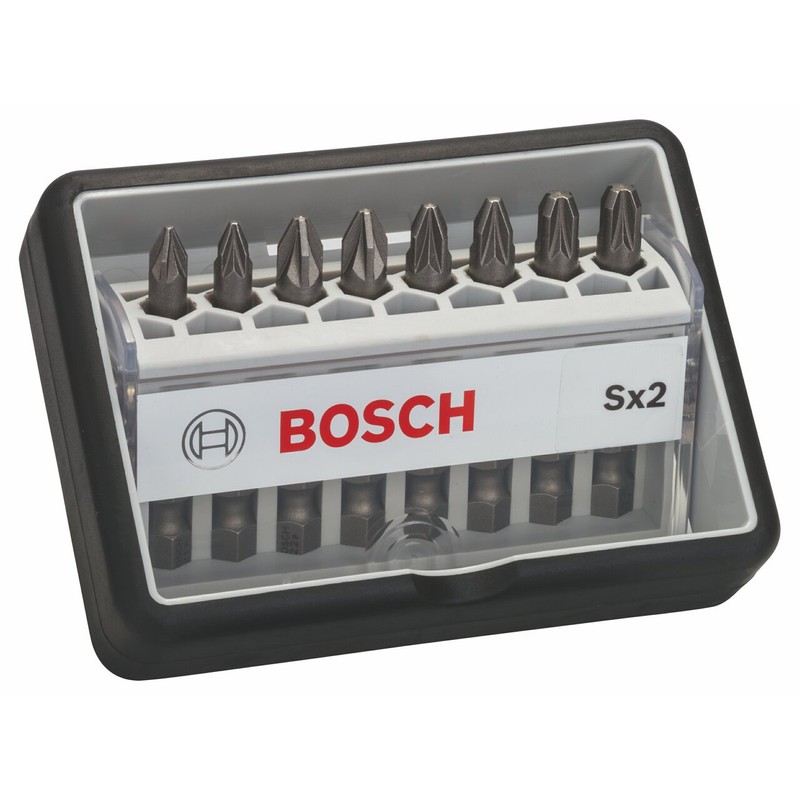 Bosch 2607002557 (2 607 002 557) 8-Piece Robust Line Screwdriver
