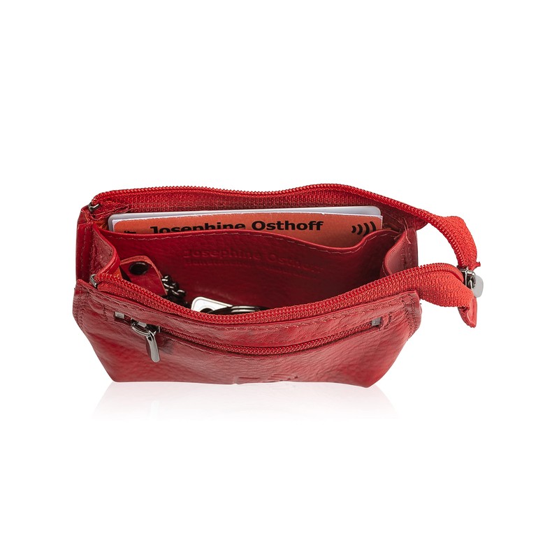 Josephine Osthoff MAXX Key Case Coin Pocket in Real Leather