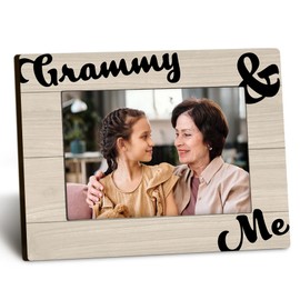 DUXMNAMG Grammy and Me 4x6 Picture Frame, Grammy Gifts for Grandma, Grandkids Photo Frame, Gifts for Grammys Mothers Day from Grandkids, Grandma Gift Picture Photo Frames for Desk Decor