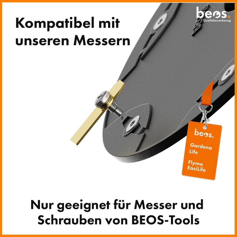BEOS® Premium Robotic Lawnmower Tuning - Blade Plate for 6