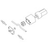 GROTHEN Peristaltic Pump Dosing Pump 3V Mini Pump Liquid Self-priming 1ml/min