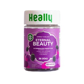 Multivitamnico Colgeno Eternal Beauty, Gomitas, Para una Piel Saludable, Sabor Zarzamora, Con cido Hialurnico, Vitaminas C, D y E, 100 Natural, Sin...