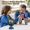 Hapystar Globe Transforming Toy, 2 in 1 Transform into Robot