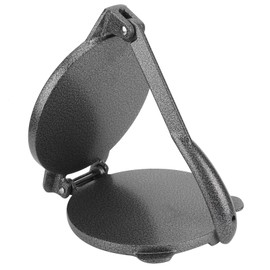 6.5in Tortilla Press Maker, Corn Tortillas Dough Pressing Tools Roti Press Kitchen Supplies (Gray) 16.5cm Diameter, Non‑Stick