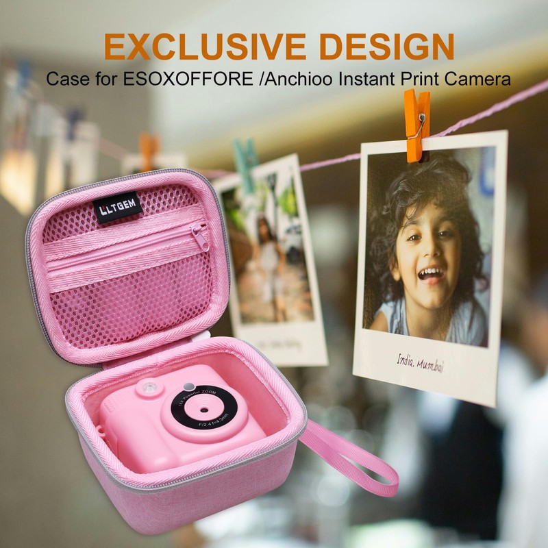 LTGEM Case Compatible with ESOXOFFORE/Dylanto/Aasonida/Yehtta Kids Instant Print Camera and