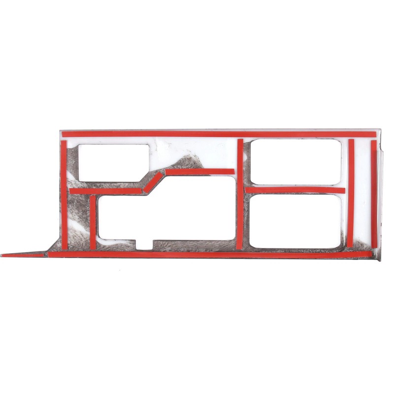 CSKT2022 Oak Pattern Console Gear Shift Panel Trim Cover Fit