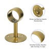 sourcing map 4 Pcs 1.5 Inch Curtain Rod Holder, Ceiling
