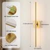 Joossnwell Wall Sconce Set of Two Battery Operated Wall Lighting