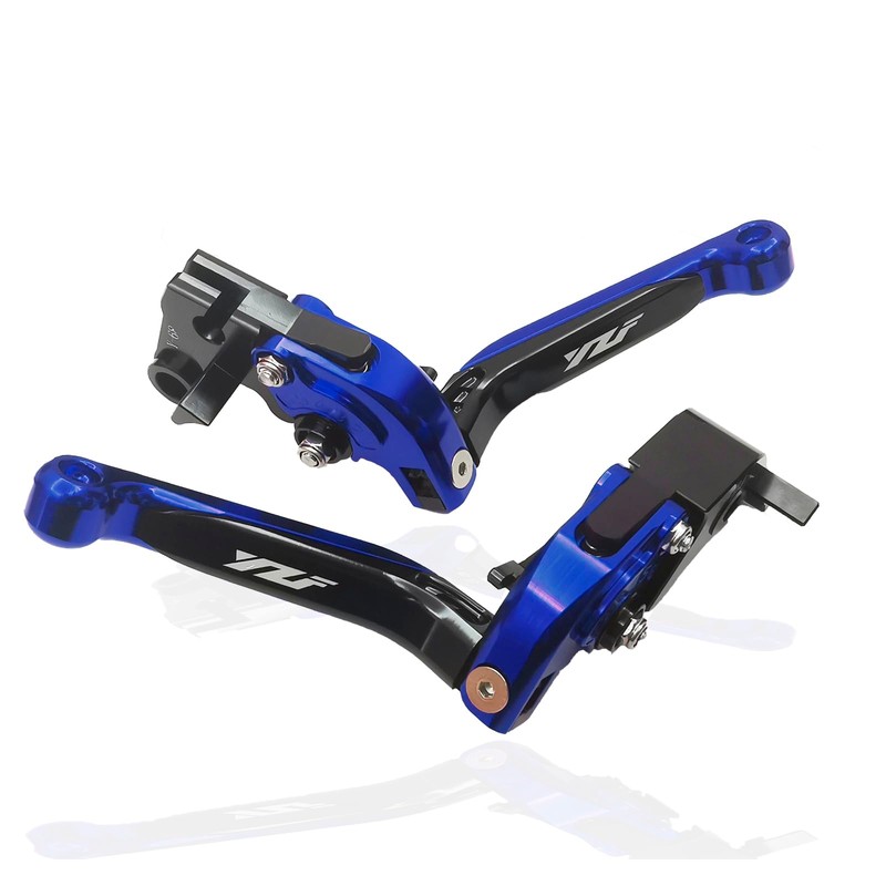 KBGRAX Motorcycle Aluminum CNC Adjustable Foldable Extendable Brake Clutch Levers