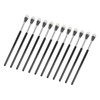 Small Stipple Brush, 12Pcs Dual Layers Bristles Cosmetic Brush Set