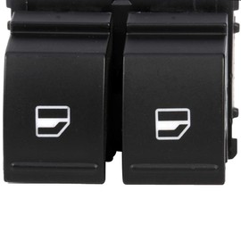 OCPTY Power Window Switch Driver Side Power Window Master Control Switch Fits for 2008 for VW R32 2006-2010 for VW for GTI 1K3959857AREH