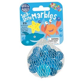 House of Marbles Sea-Shine Net Bag of Marbles