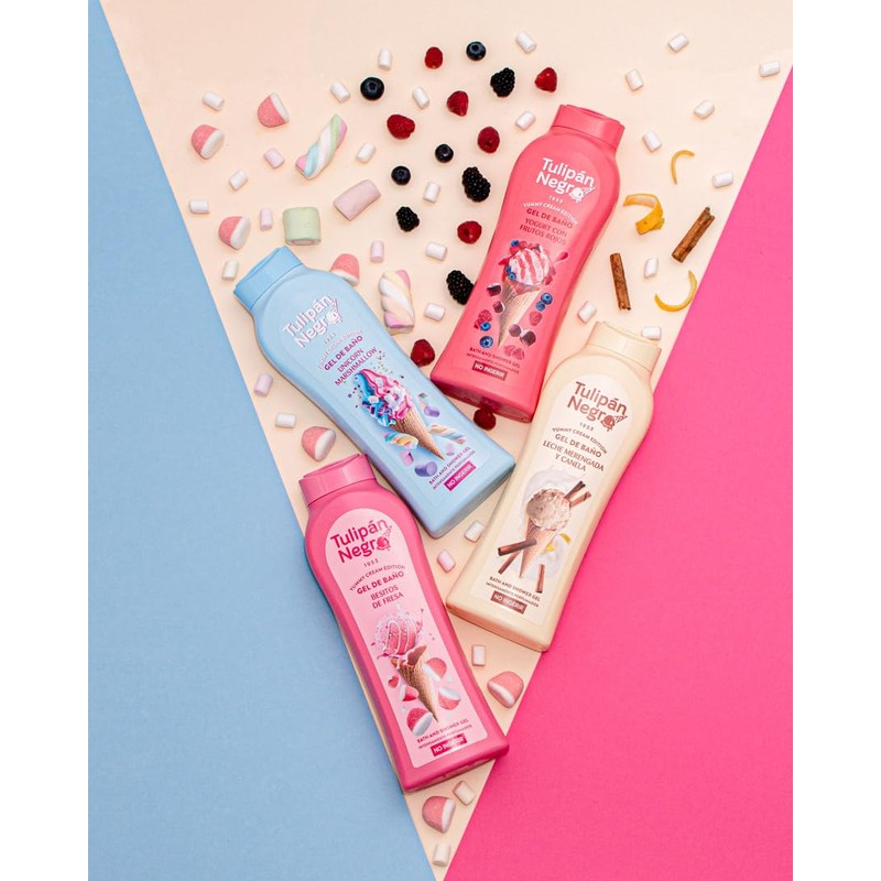 TULIPÁN , Strawberry Bath Gel 650ml