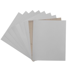 STEBRUAM 5 Sheets Sandpaper 5000 Grits Wet and Dry Polishing for Cars Metals Walls Wood Furniture,Sand Paper 9x11 Inch