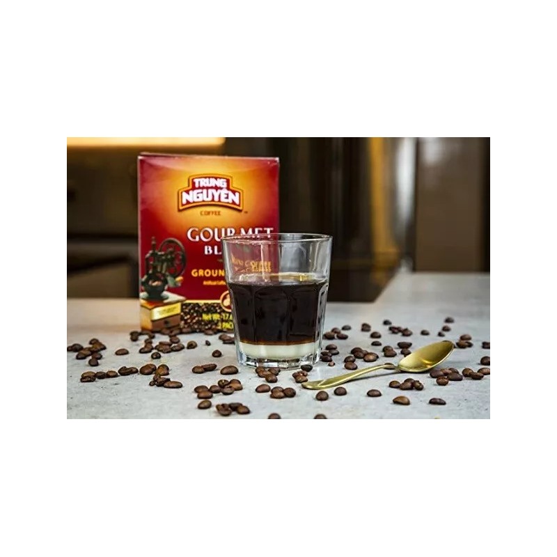 TRUNG NGUYEN LEGEND GOURMET BLEND Premium Roasted Ground Coffee -