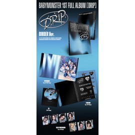 BABYMONSTER DRIP 1st Full Album with Tracking Sealed Baby Monster (Standard Binder Version)