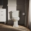 KOHLER K-4774-47 Brevia Elongated Toilet Seat with Quick-Release Hinges And