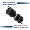 DERASL KARCHER BULKHEAD FITTING QUICK CONNECT FITTING END SCREW