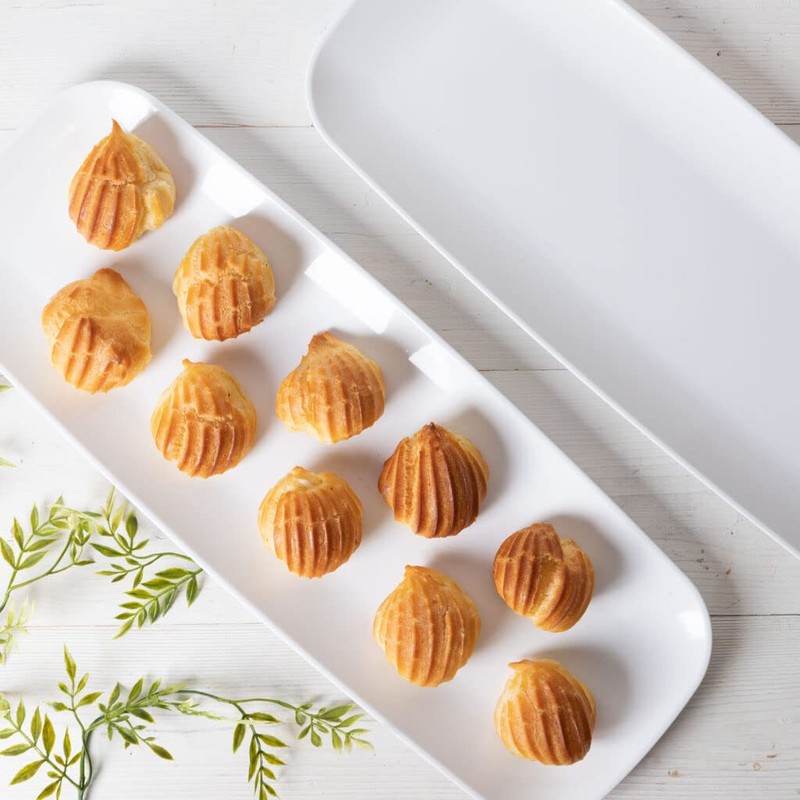 Blue Sky Organic White Tray Rectangle (2-Pack) - 17.5" Disposable