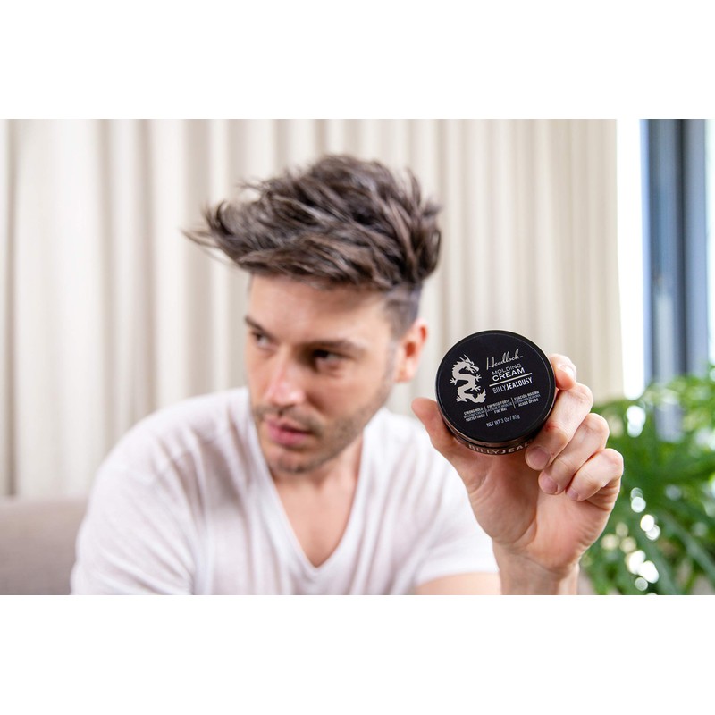 Billy Jealousy Headlock Hair Molding Cream, Hair Styling Cream for