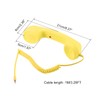 sourcing map 3.5 mm Retro Telephone Handset for Microphone Speaker