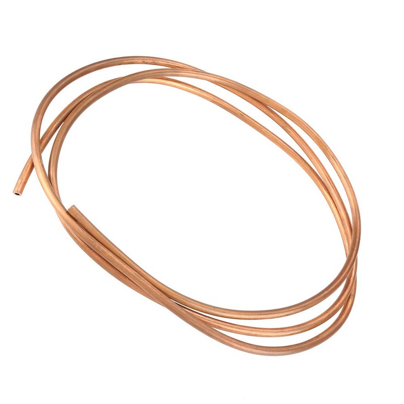 2M Soft Copper Tube, 6mm OD Copper Tub 4mm ID