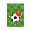 12 Invitations for 6th Birthday Party 6th Birthday Boy Football