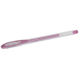 uni-ball Signo UM120NM Gel Ink Rollerball Pen Medium 0.7 mm Pink Metal