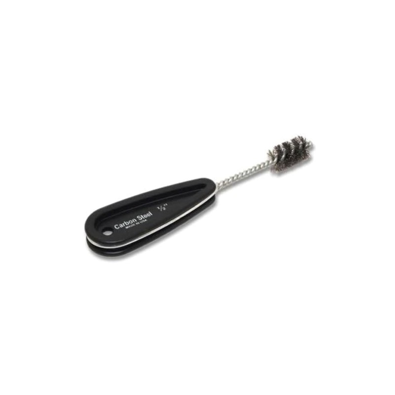 Forney 70471 Plastic Handled Fitting Brush, 4-3/4-Inch-by-1/2-Inch