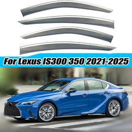 MTD For Lexus IS300 IS350 2021-2024 Weather Shield Window Visor Rain Guard Sun Shade