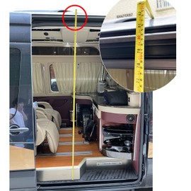 Insect Netting Mesh Mosquito Nets for Mercedes Sprinter Compatible with Vans and RV (Side Door)