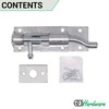 EAI Heavy Duty Necked Tower Bolt | 4 Inch |