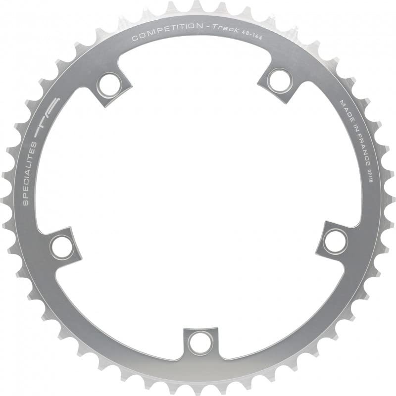 Spécialités TA Unisex's Track Competition 144 PCD 5 Arm Chainring,